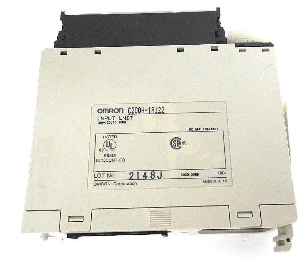 Used NIB OMRON C200H-IA122 SYSMAC INPUT MODULE 10AMP MAX 16POINT 100-120VAC