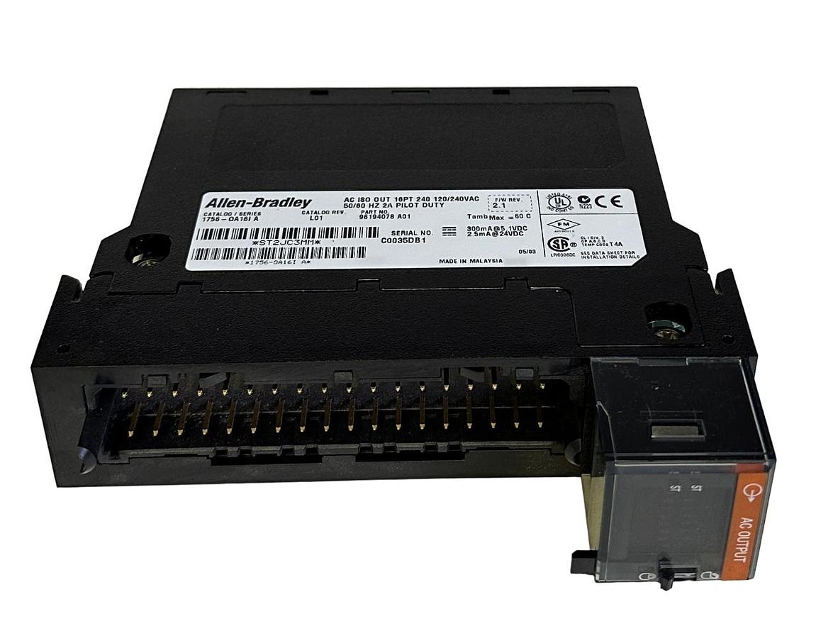 Used ALLEN BRADLEY 1756-OA16I /A ControlLogix 16-PT ISOLATED OUTPUT MODULE 1756OA16I