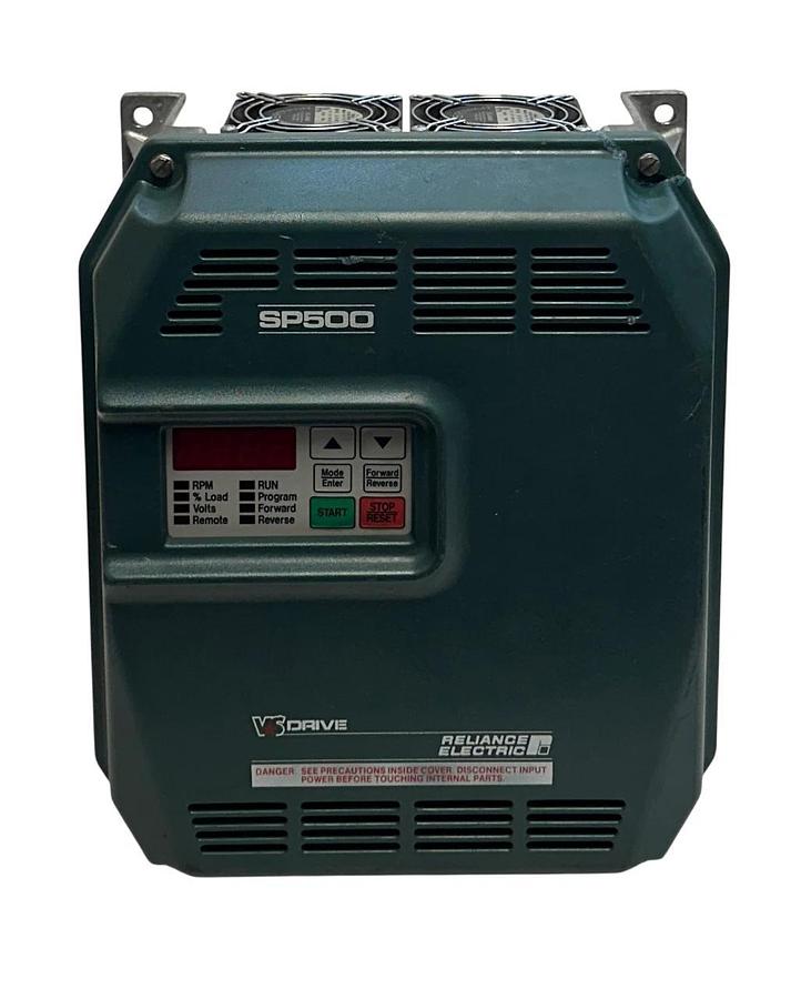Used RELIANCE ELECTRIC 1SU21005 / SP500 VS DRIVE AC Drive 5HP 200-230VAC 3PH USNP