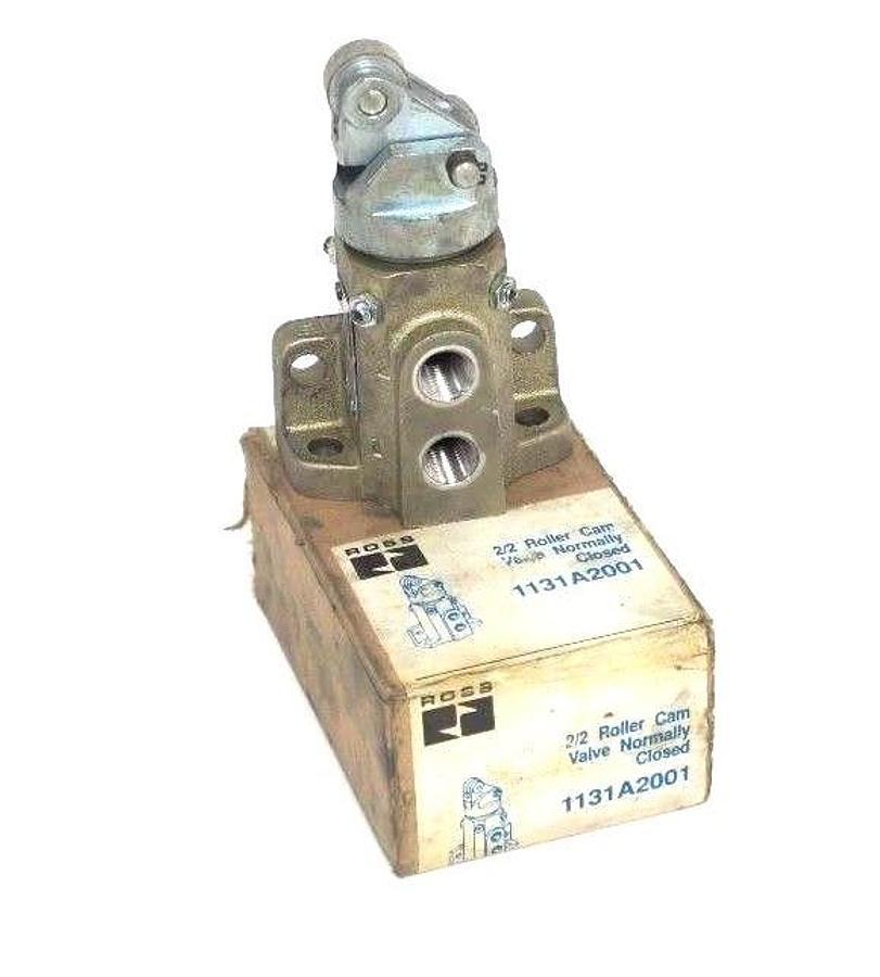 Used NIB ROSS 1131A2001 2/2 ROLLER CAM VALVE NORMALLY CLOSED