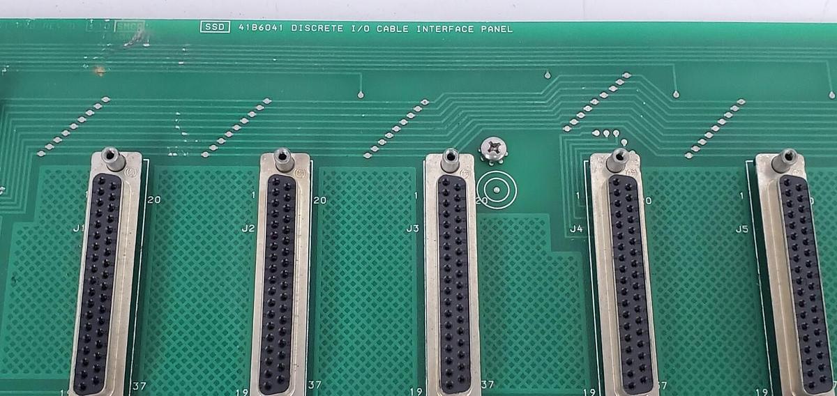 Used FISHER CL6741X1-A2 I/O CABLE INTERFACE PANEL 41B6041 CL6741 41B7293X022-85