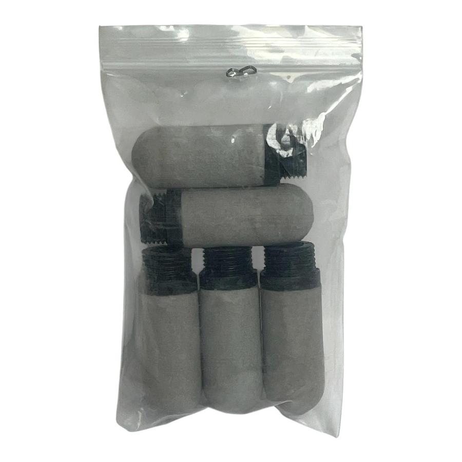 Lot of 5 McMaster-Carr 4427K44 Air Silencer 1/2 In Male Pipe Thread New Surplus