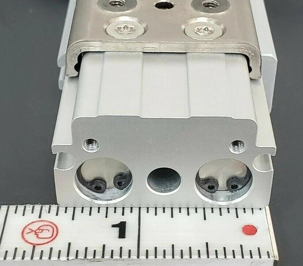 Used NEW SMC MXQ12CL-50Z4-M9BV CYLINDER, SLIDE TABLE WITH AUTO SWITCH MXQ12CL50Z4M9BV