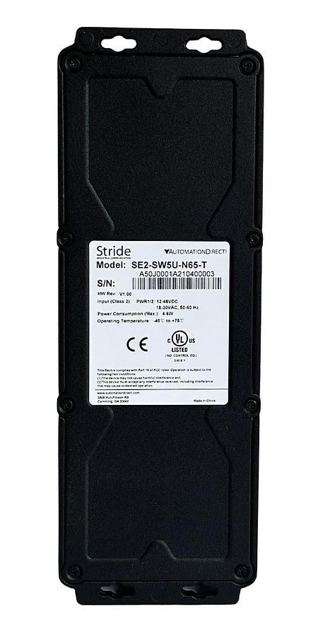 NEW AUTOMATION DIRECT STRIDE SE2-SW5U-N65-T / SE2SW5UN65T 5-PORT ETHERNET SWITCH