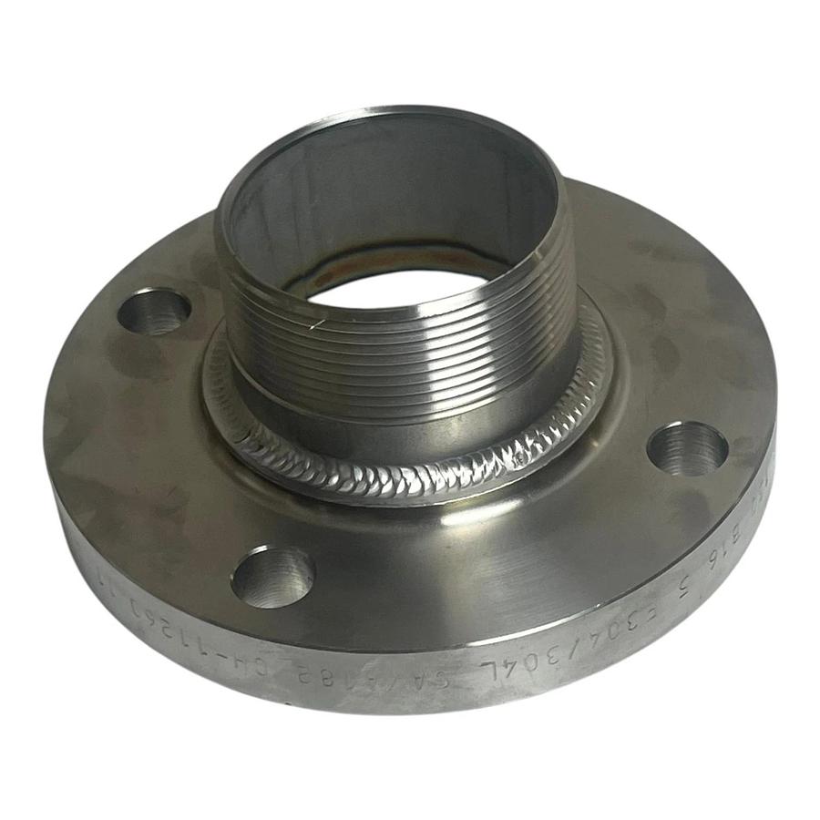 Chandan India 3" SORF 150 Stainless Flange To NPT Adapter F304/304L ProMach