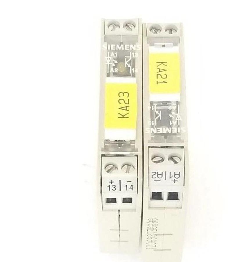 Used LOT OF 2 SIEMENS 3TX70023AB01 OUTPUT INTERFACE MODULES 3TX7002-3AB01