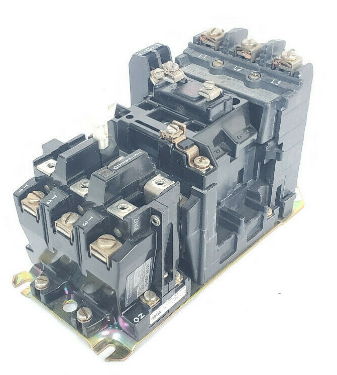 Used ALLEN BRADLEY 509-BOD SIZE 1 STARTER SER. B W/ CB236 COIL 42185-800-01, 595-A B