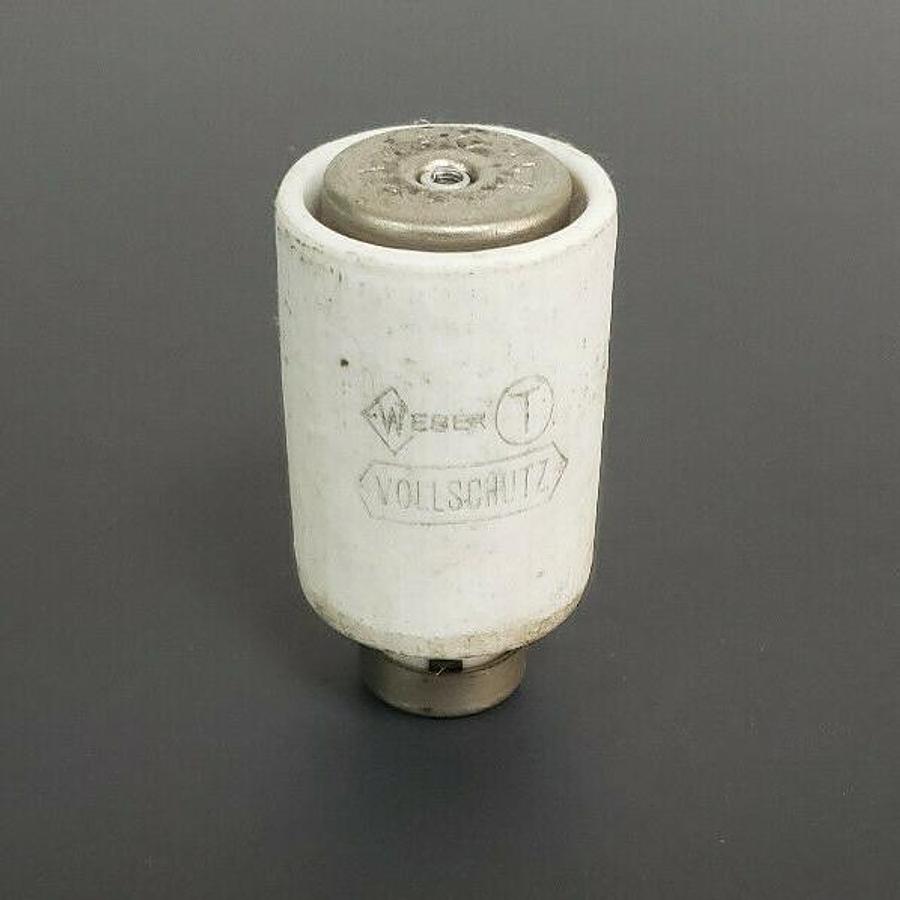 Used WEBER VOLLSCHUTZ 35AMP 300V BOTTLE FUSE