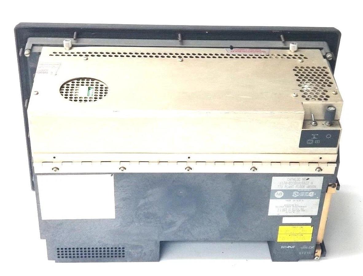 Used ALLEN BRADLEY 6170-ECCD1A1EBZZ INDUSTRIAL COMPUTER WORKSTATION SER. A T70