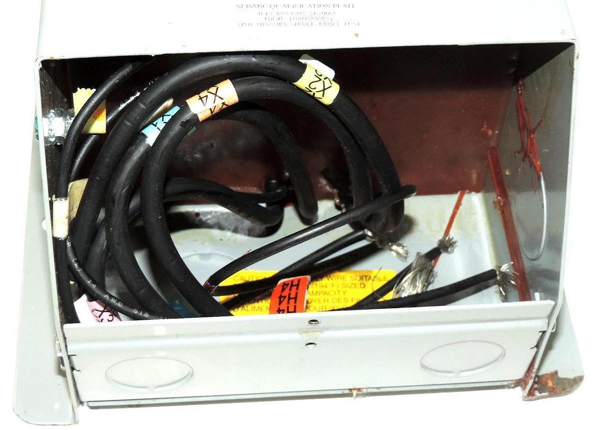 Used SIEMENS 1BB1224Q BUCK-BOOST TRANSFORMER TYPE: QB, 1.00 KVA, 60HZ, 1PH
