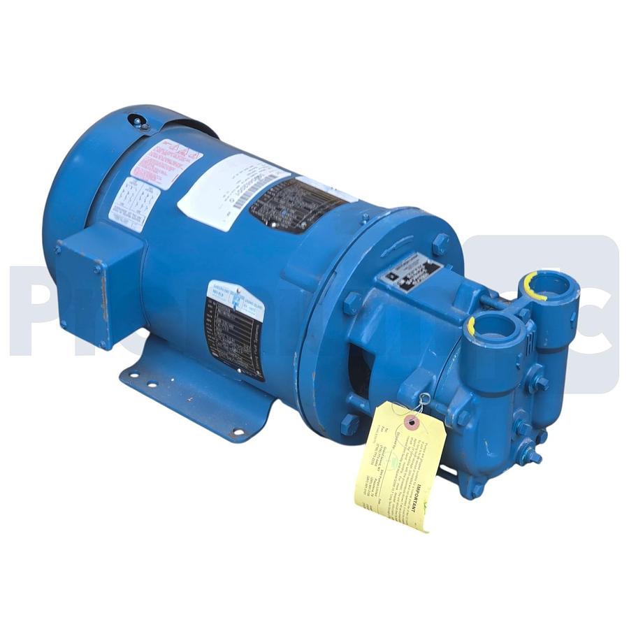 Used Sterling SIHI LEMR-60-AZ-AAB-4B-4AT Liquid Ring Vacuum Pump 316 SS, 2.5/3HP 3Ph