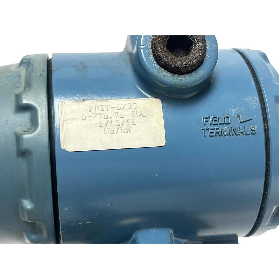 Used Rosemount 3051S2CD3A2A11A1AE5M5 Differential Transmitter W/ 3-Valve Manifold