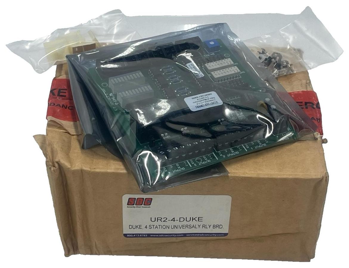 SDC UR2-4-DUKE 4-Station Universal Relay Board | Access Control Controller NSMP