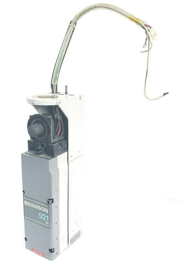 Used BRANSON 900 SEREIS 921 AE ULTRASONIC WELDER ACTUATOR 921AE