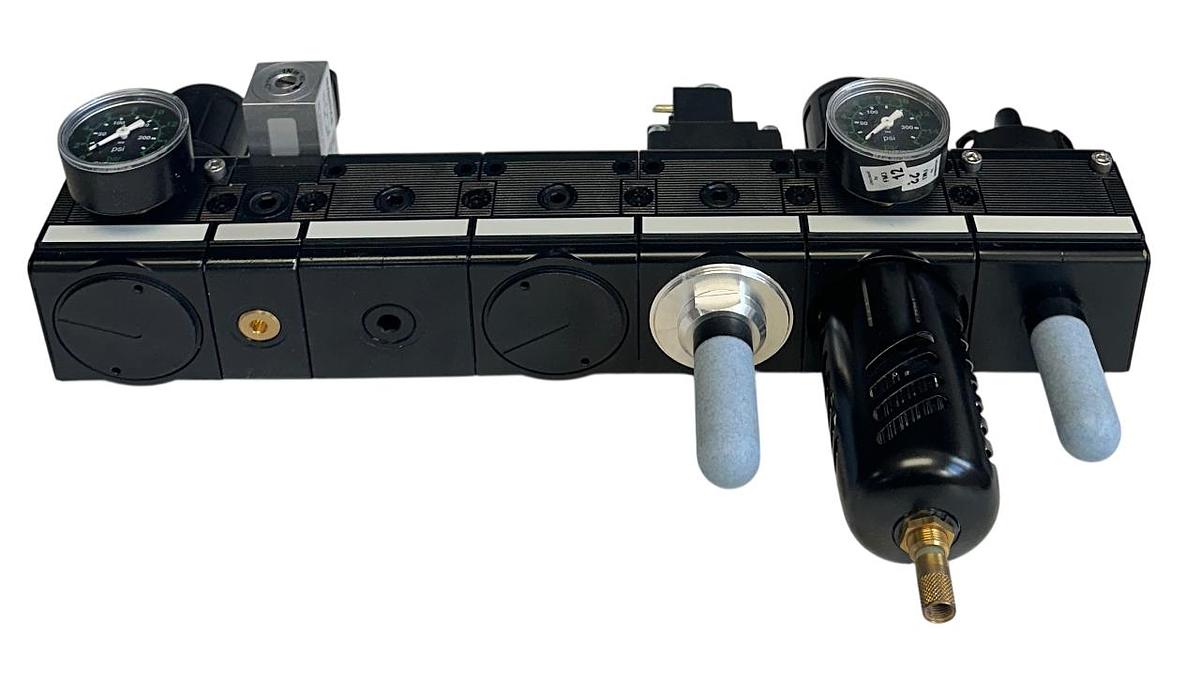 Used REXROTH AVENTICS R415007027 COMPLETE PNEUMATIC MAINTENANCE SYSTEM OEM NSNP