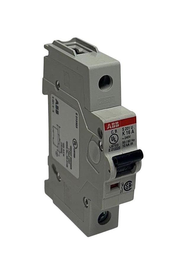 ABB S201U-K16 / S201U-K16A MINI CIRCUIT BREAKER 240V 16A OEM NSNP