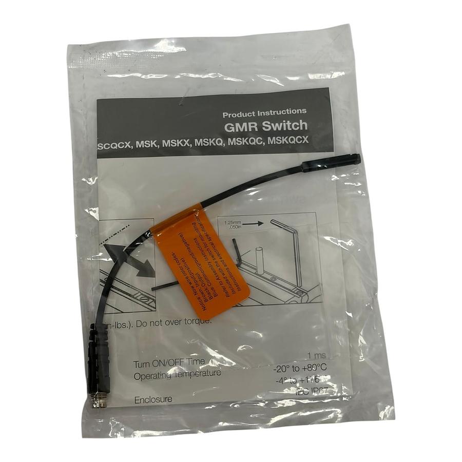 Used Bimba MSCQ GMR Magnetic Field Cylinder Position Sensor M8 PNP NO New Sealed