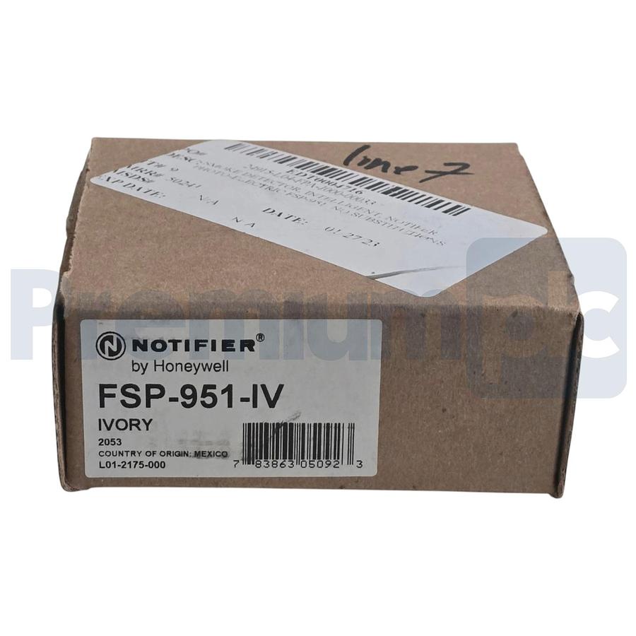 Sealed Notifier FSP-951-IV Intelligent Photoelectric Smoke Detector Ivory NSFS