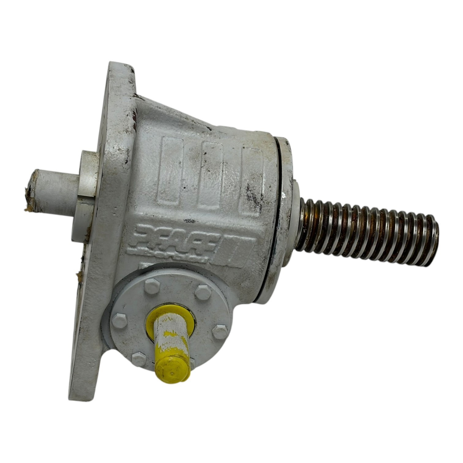 Used Pfaff SHE5.1L-B-F/F SHE Series Worm Gear Screw Jack 80mm 040043873 NEW