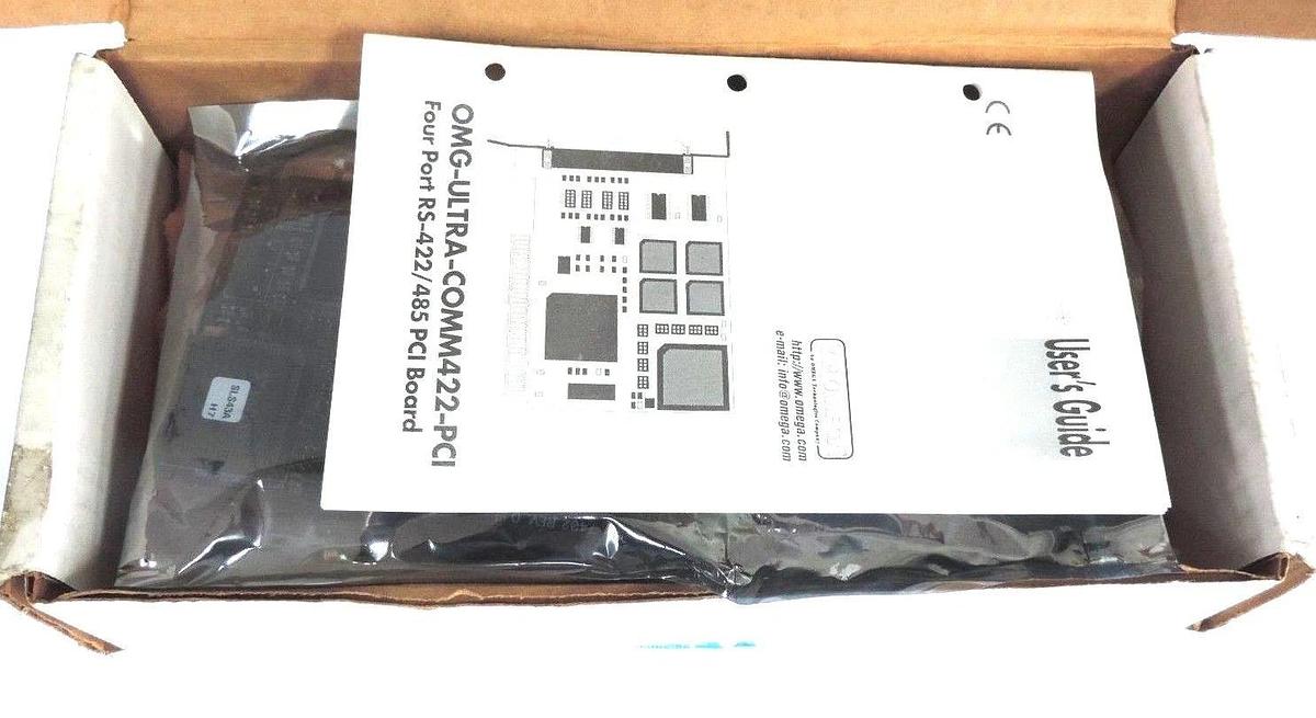NIB OMEGA OMG-ULTRA-COMM422-PCI AUTOMATIC FOUR POINT PCI RS-422/485 INTERFACE