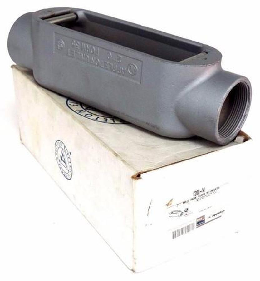 Used NIB APPLETON C200-M CONDUIT OUTLET 2" FORM 35 TYPE C C200M