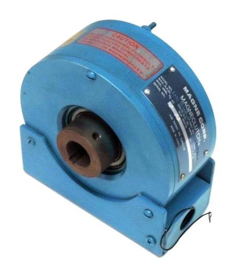 Used MAGNE CORP. 25MB90S-20 MAGNECLUTCH 2960677-2, 4000V, 90AMP, 140W, 1800RPM