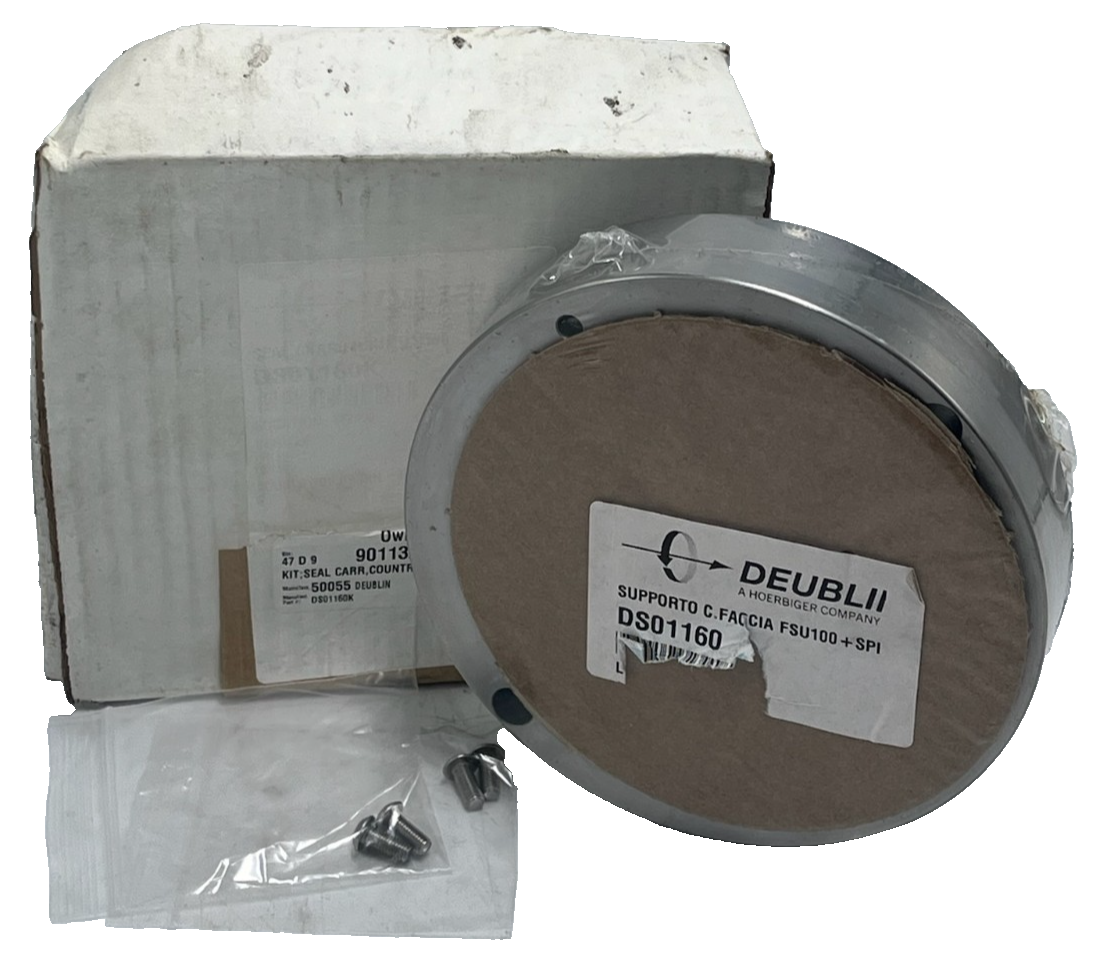 Used Deublin DS01160K Seal Carrier Counter Face Kit for Rotary Union Repair, NSMP