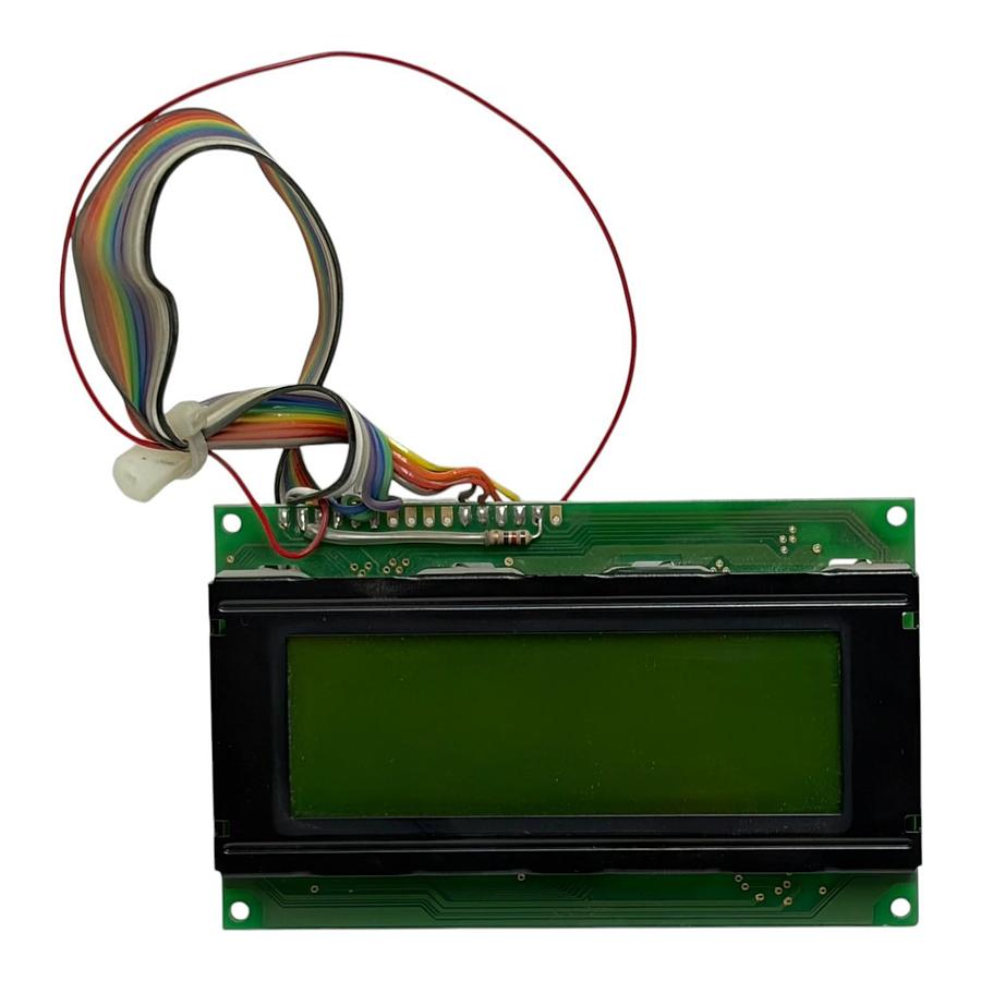 Used Solomon LM1105SYL LCD Display Module 97-02325 REV A Ribbon Cable