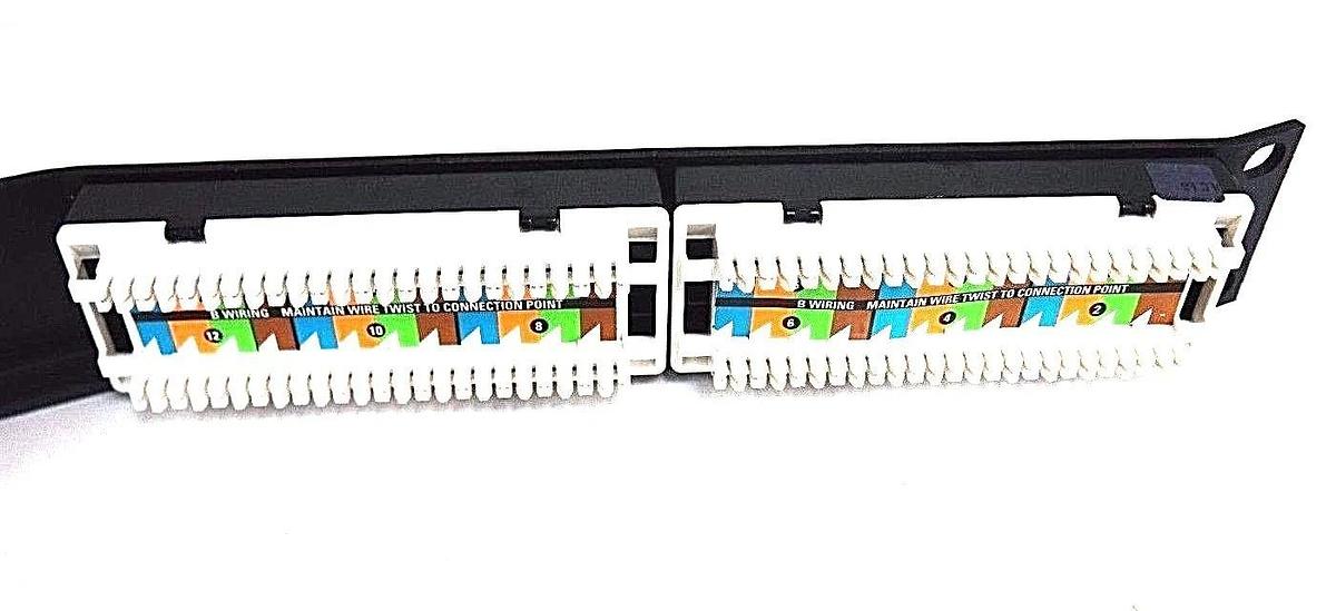 Used NIB COMMSCOPE SYSTIMAX SOLUTIONS 1100-24PSA MODULAR PANEL 760056580