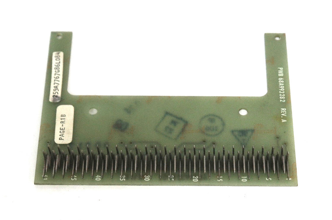 Used GENERAL ELECTRIC PWB 68A993282 CONNECTOR CARD REV A, 68A993280G1 259A7767G86L084