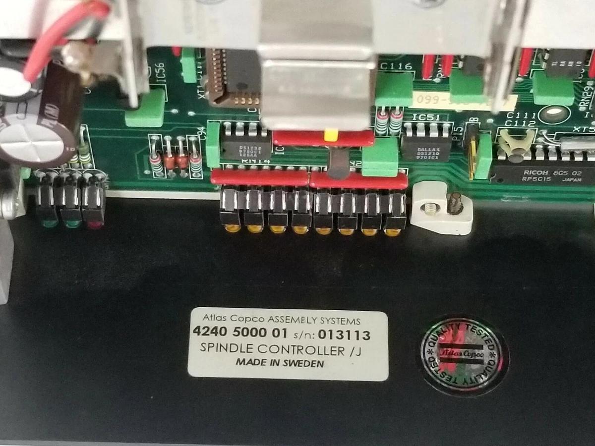 Refurbished ATLAS COPCO 4240-5000-01 SPINDLE CONTROLLER / J C602/7 099-918 (REPAIRED)