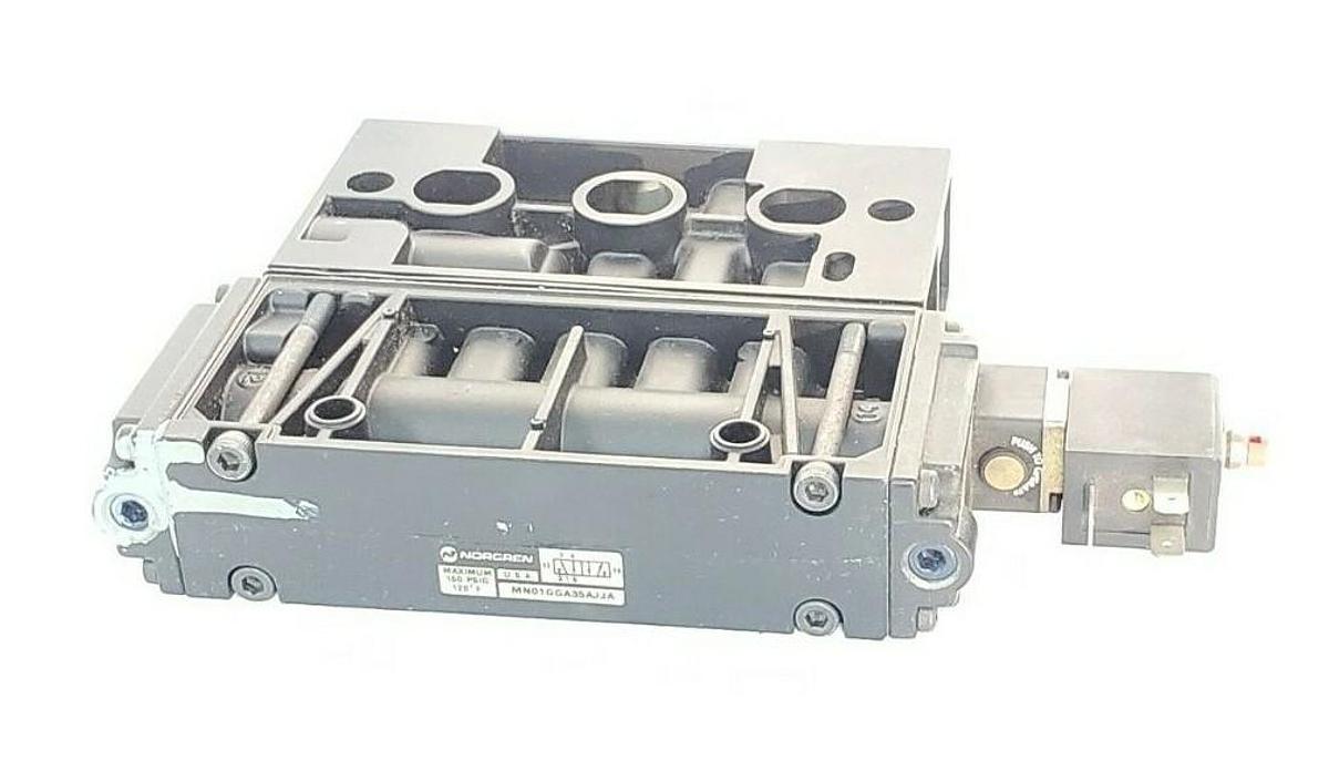 Used NORGREN MN01GGA35AJJA SOLENOID VALVE