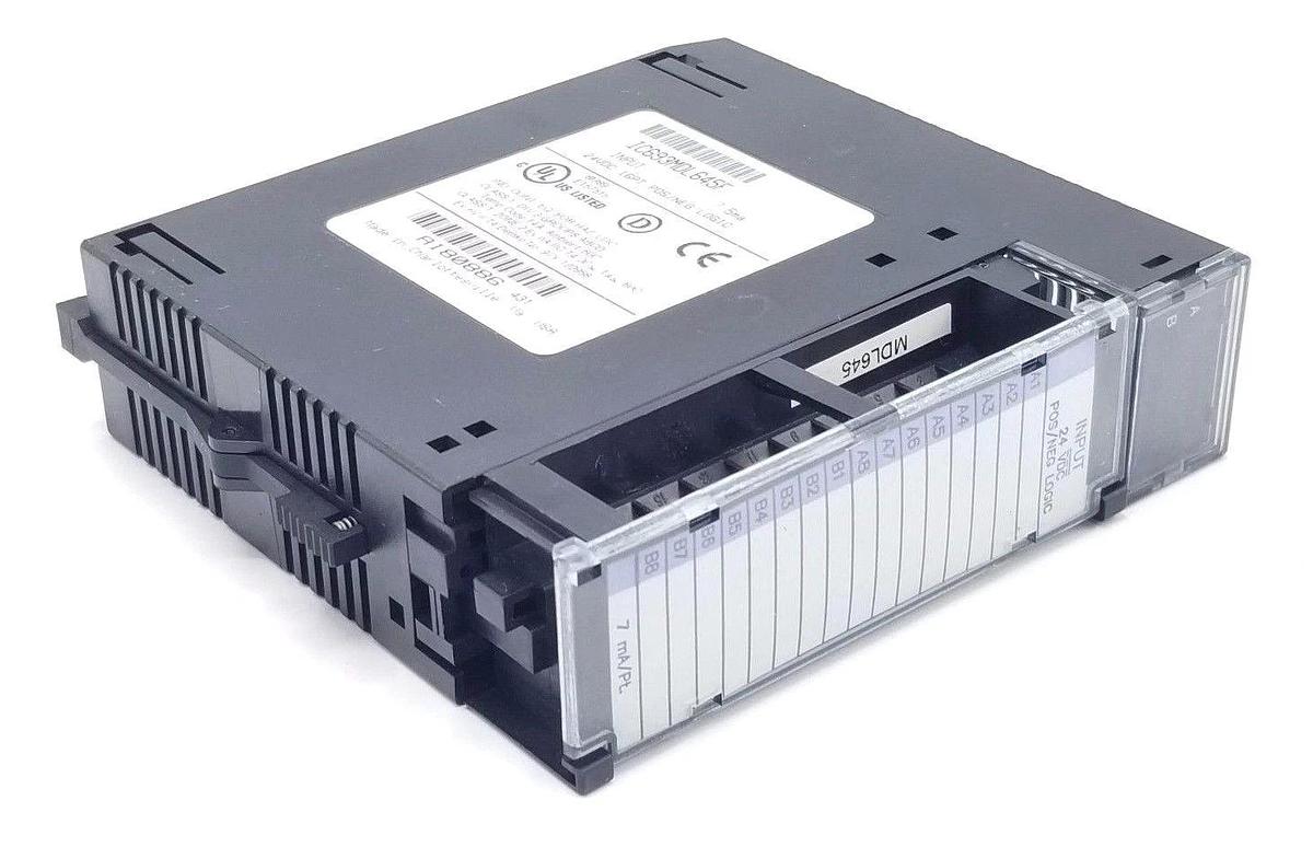 Used GE FANUC IC693MDL645F INPUT MODULE 24VDC 16PT POS/NEG LOGIC 7.5ma