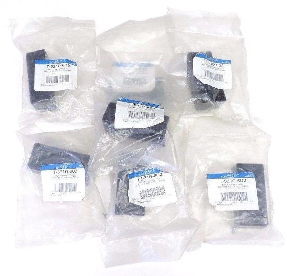 Used LOT OF 7 NEW JOHNSON CONTROLS T-5210-602 REPLACEMENT COVERS T5210602