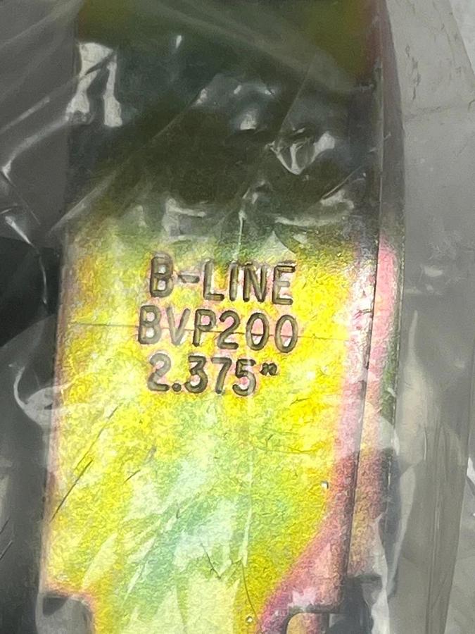 B-Line BVP200 SS 2" Rigid Conduit Clamp 2.375" OD Stainless Steel 304 VibraClamp