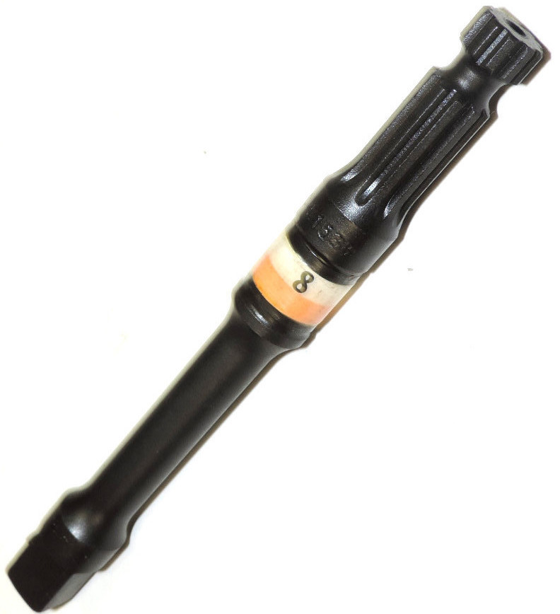 Used NEW CHICAGO PNEUMATIC C-051538, #8, 1/2" "C" SPLINE TORK BAR EXTENSION BAR