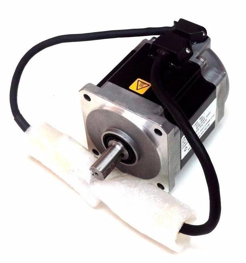 Used NIB CUSTOM MOTORS INC CM803Q24-1265 SERVO MOTOR REV 1230VAC 5000RPM MAX