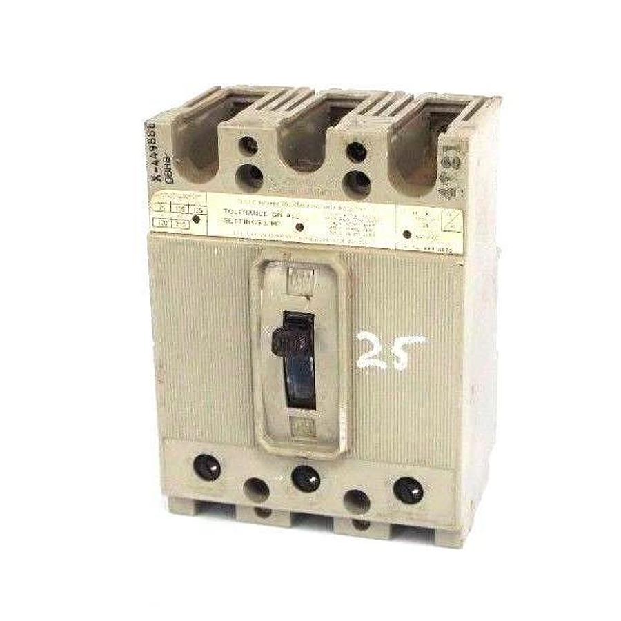 Used ITE SIEMENS HE3-A025 CIRCUIT BREAKER 25AMP 3POLE 600VAC