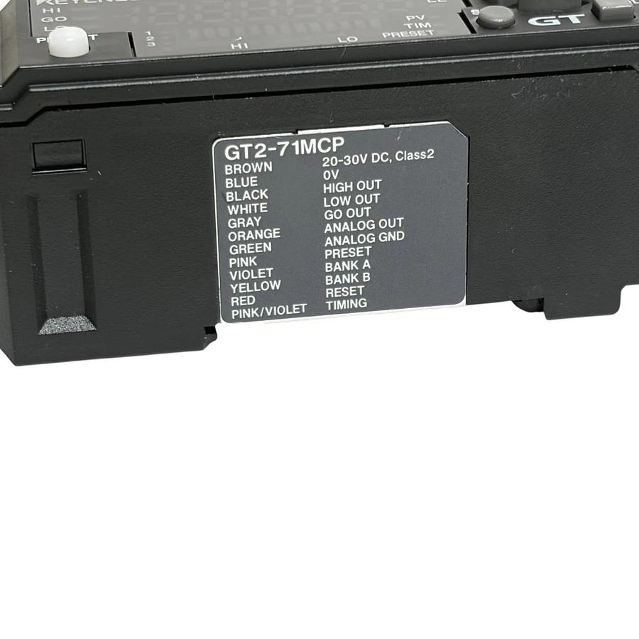 New Keyence GT2-71MCP Digital Sensor Amplifier GT2 Series PNP Bare Wire