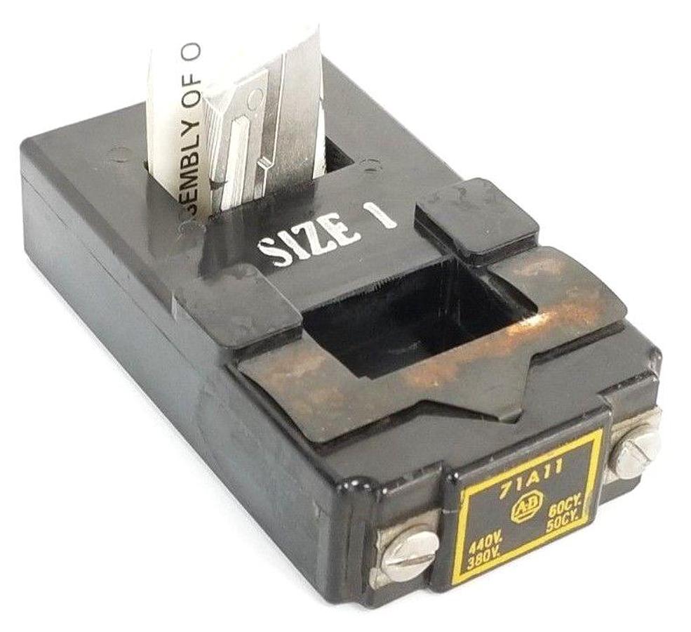 Used NEW ALLEN BRADLEY 71A11 STARTER COIL 380-440 V, 50/60 HZ