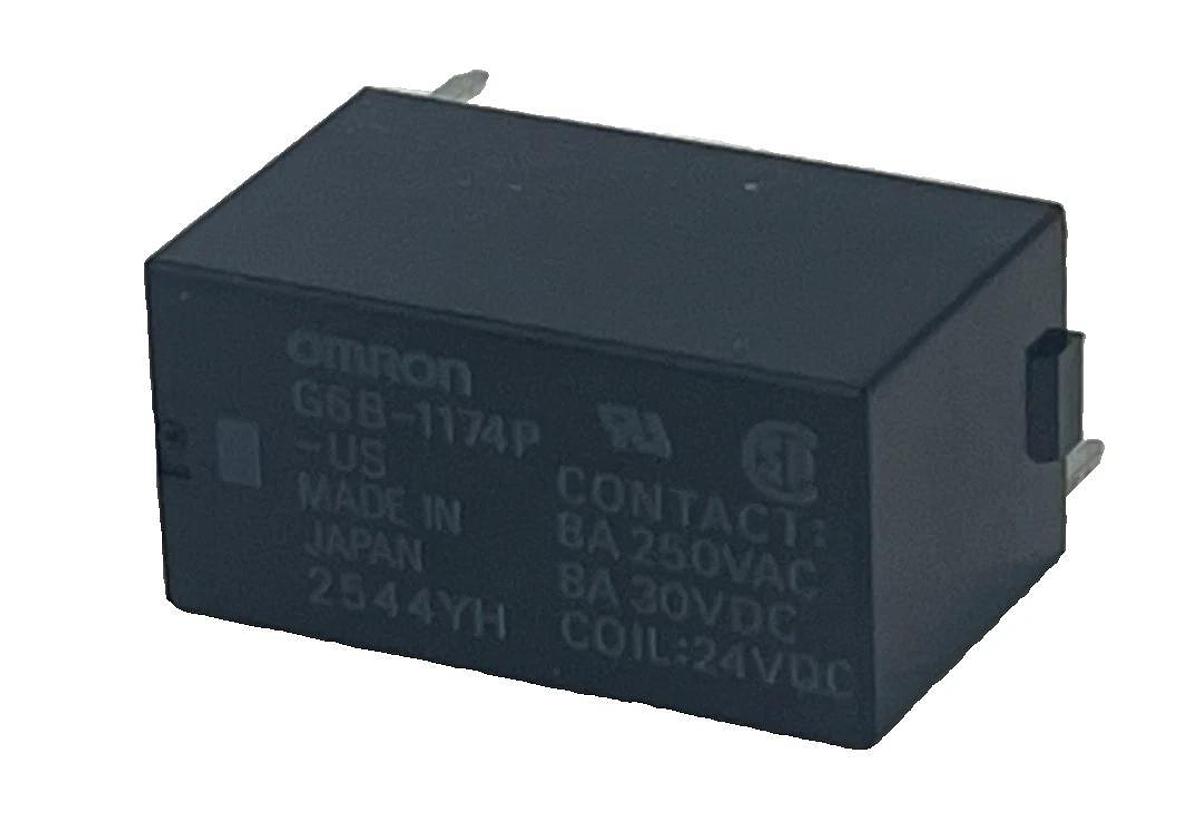 LOT OF 15 Omron G6B-1174P-US 24VDC Power PCB Relay SPST-NO 8A 4-Pin DIP4 NSNP