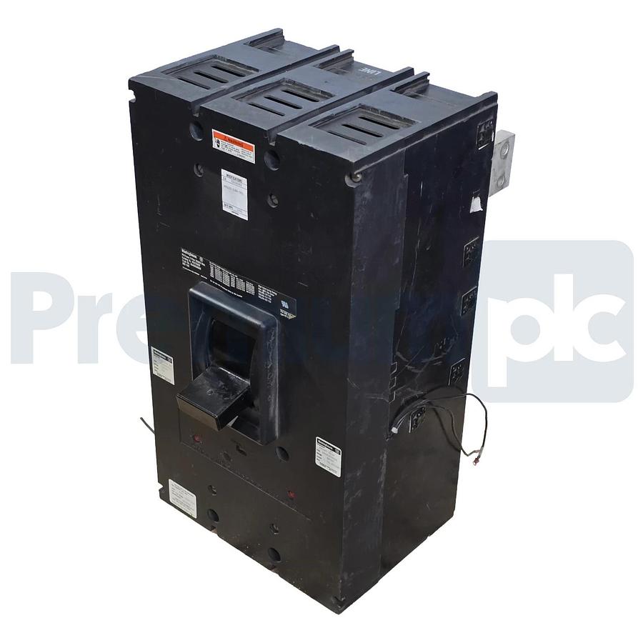 Used Westinghouse PB22500F 2500A 2-Pole 600V Circuit Breaker 654D456G05 w/ 2000A Trip