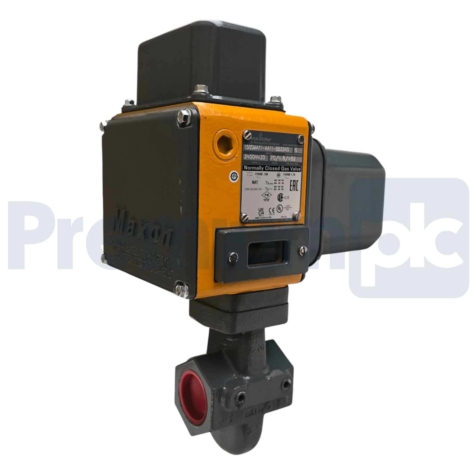 Used Honeywell Maxon 150SMA11-AA11-BB22A0 1.5" N/C Gas Shut-Off Valve 115V VOS2/VCS2