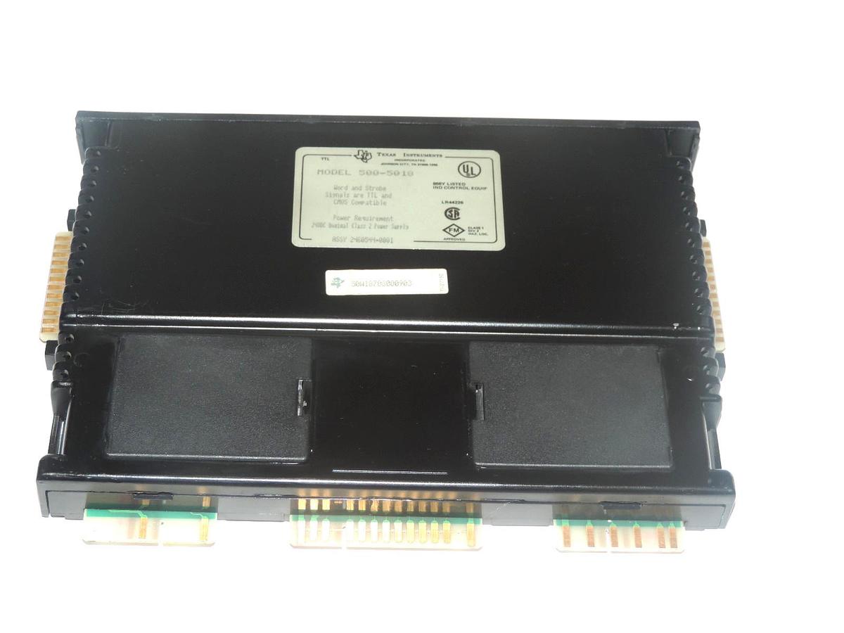 Used TEXAS INSTRUMENTS 500-5018 SERIES 500 INPUT MODULE