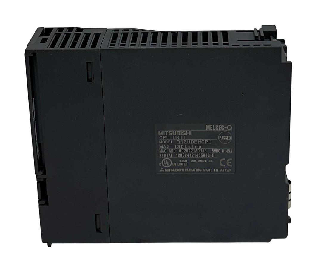 Used MITSUBISHI ELECTRIC Q13UDEHCPU MELSEC-Q CPU MODULE 130kstep EtherNet USB USNP