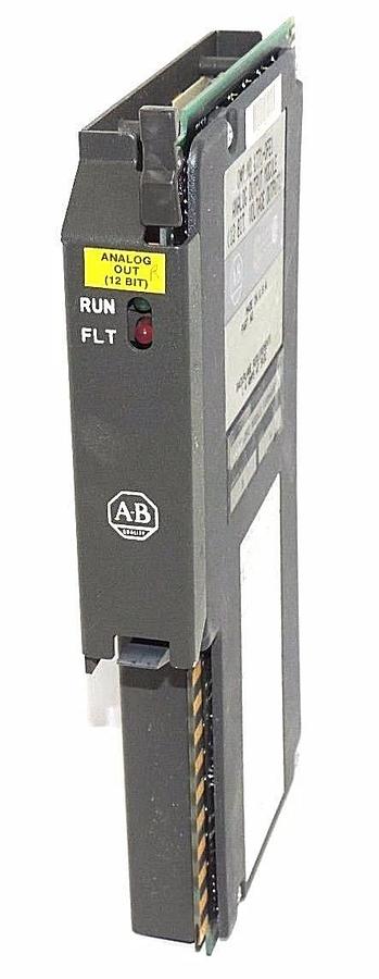 Used ALLEN BRADLEY 1771-OFE1 ANALOG OUTPUT MODULE 1771OFE1, SER. A F/W REV. B