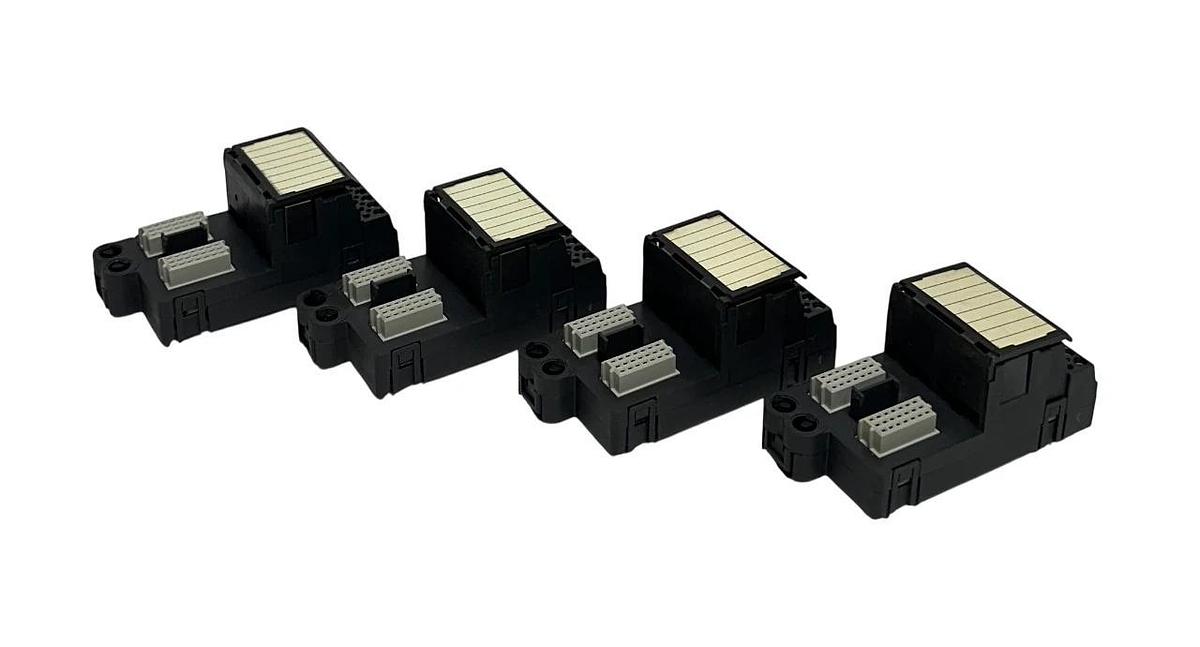 Used 4 ROSEMOUNT DeltaV KJ4001X1-CA1 / 12P0623X052 TERMINAL BLOCKS I/O Rev. E USNP