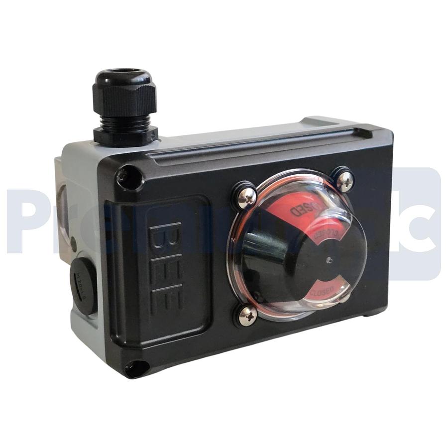 Used G. Bee CPFF25EASTAZ1BEE / END00241 Limit Switch Box Actuator w/P+F NBN3-F25-E8-P