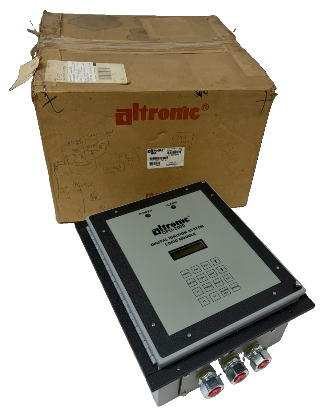 Used Altronic CPU-2000 Microprocessor Digital Ignition System Logic Module 291100-1