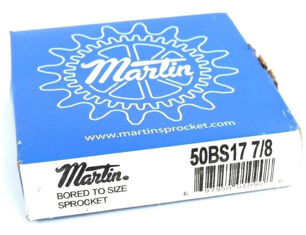 Used FACTORY SEALED MARTIN 50BS17 7/8 ROLLER SPROCKET 50BS1778